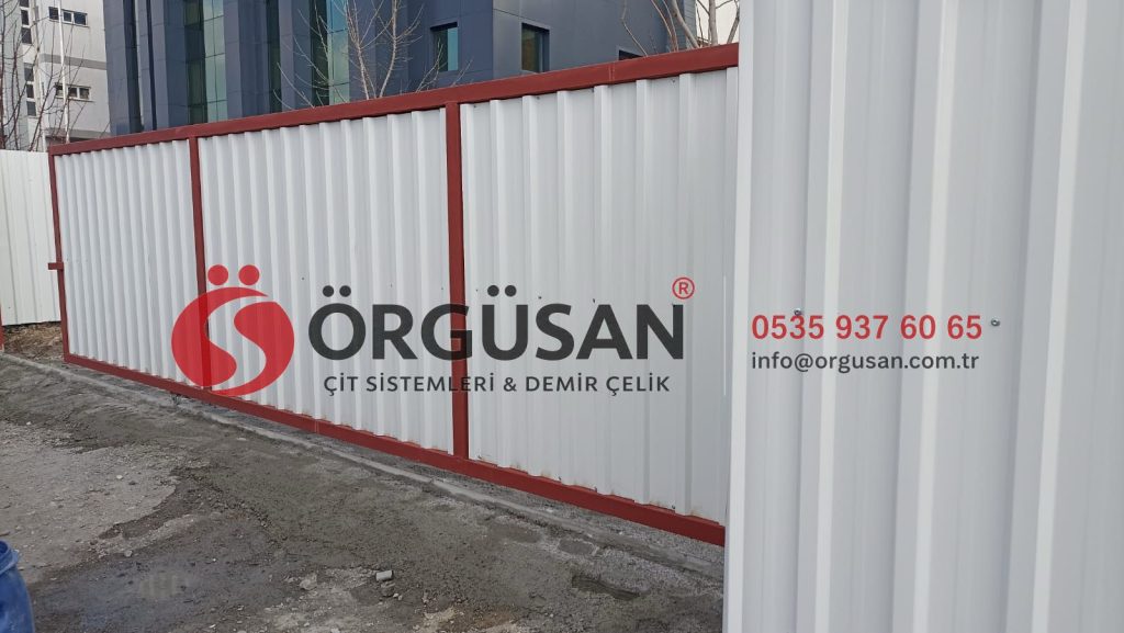 Şantiye Çevirme ve Trapez ile Kapatma | ÖRGÜSAN