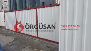 Şantiye Çevirme ve Trapez ile Kapatma | ÖRGÜSAN