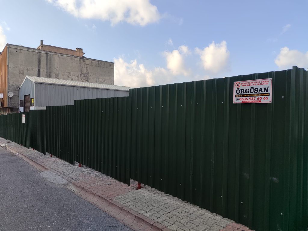 Trapez Sac Şantiye Panosu